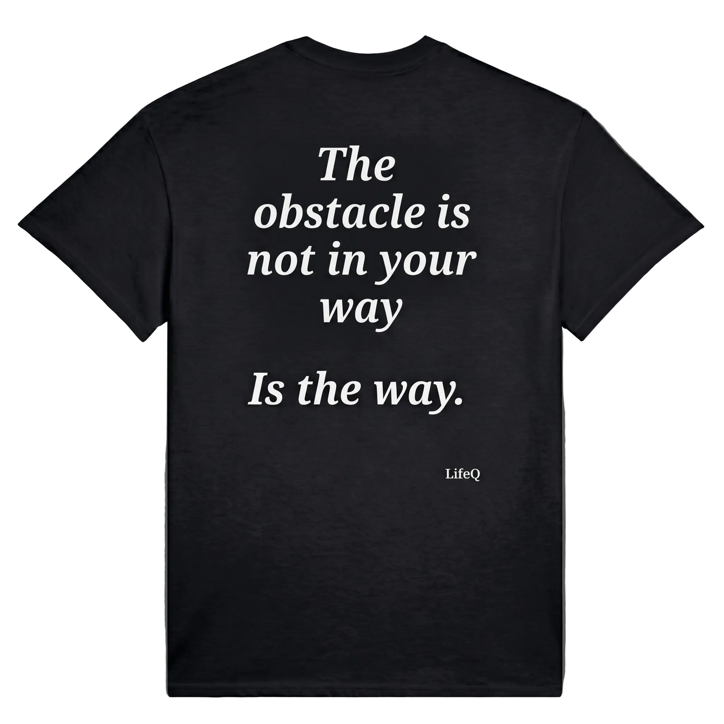 THE OBSTACLE IS NOT