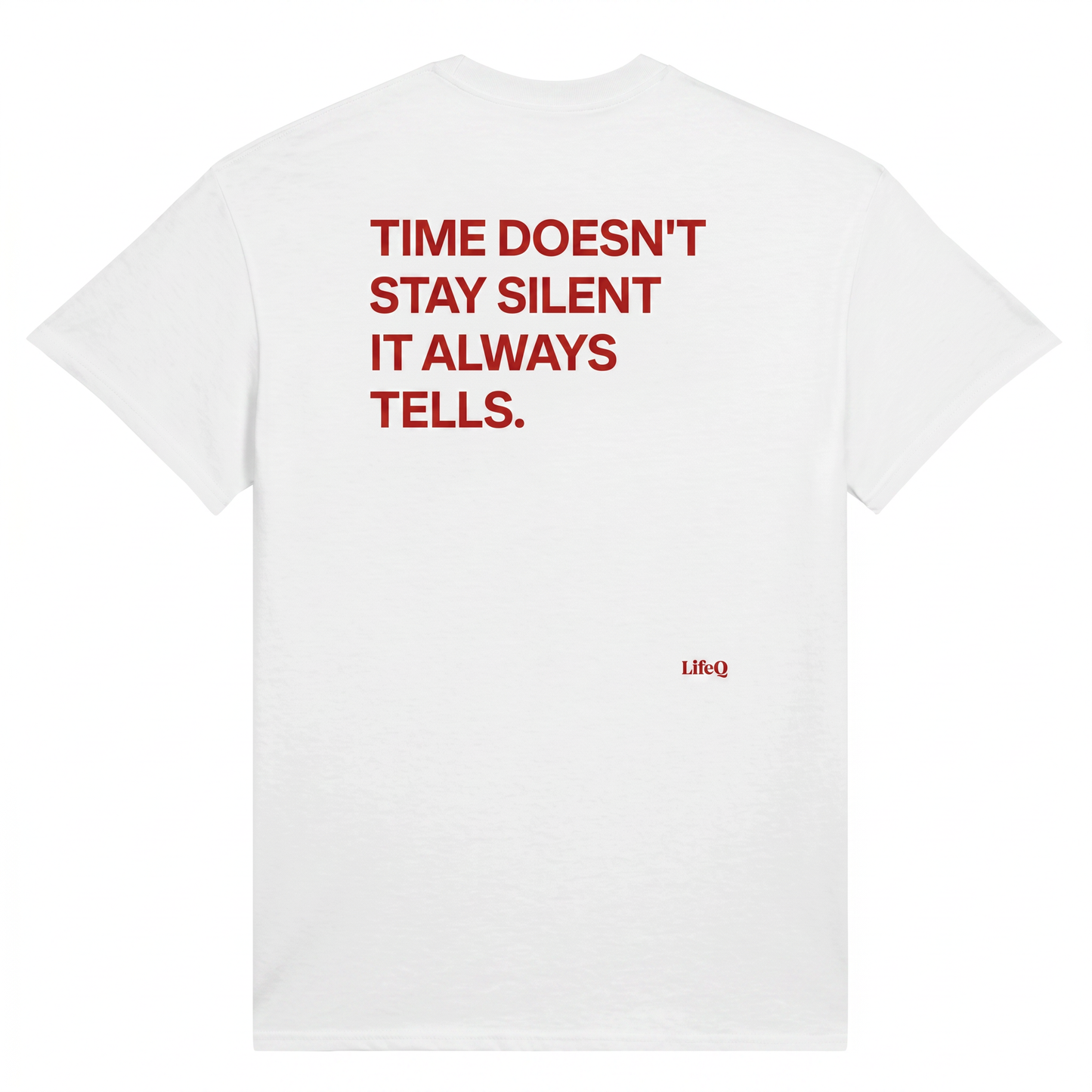 TIME DOESN'T ALWAYS STAY SILENT