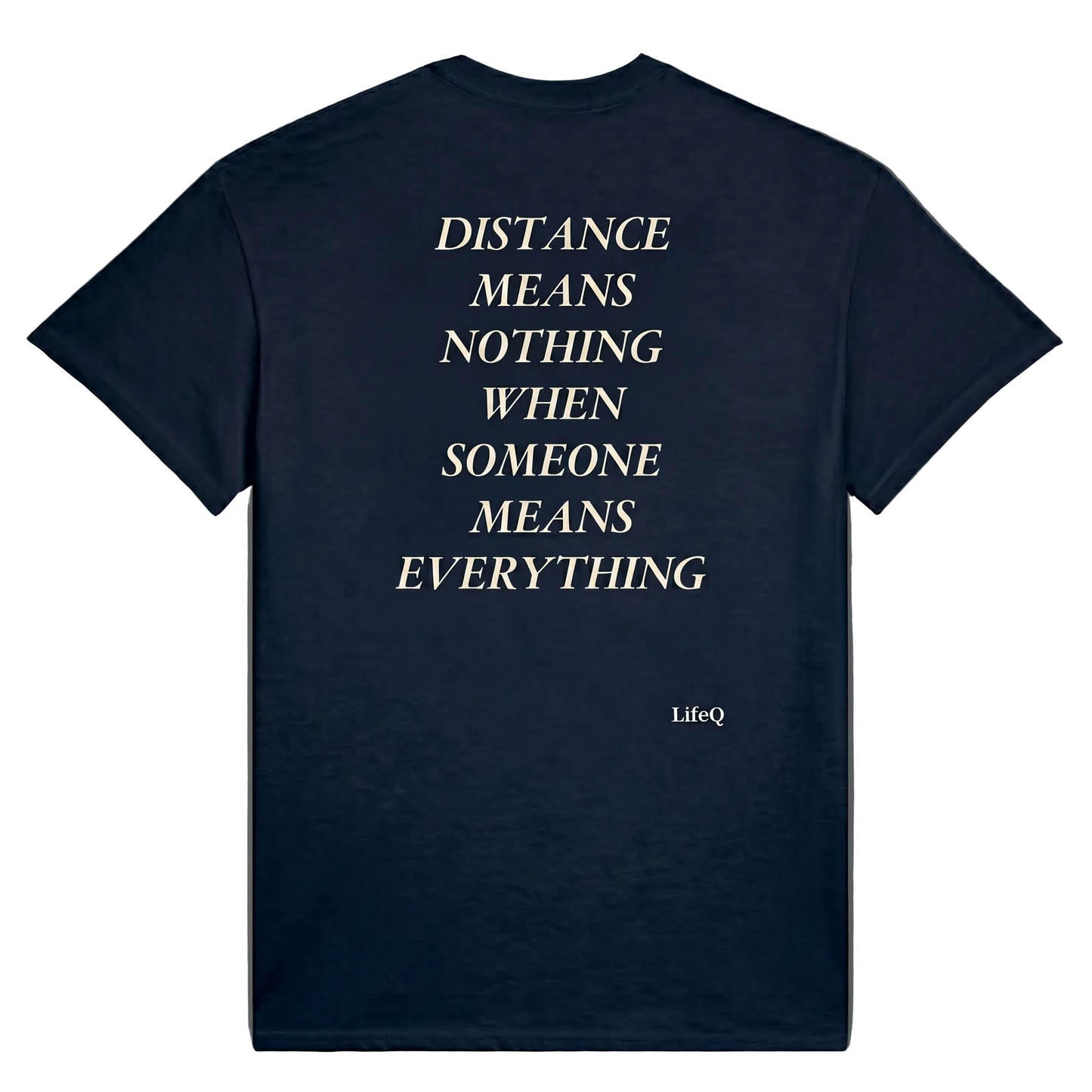 DISTANCE MEANS NOTHING
