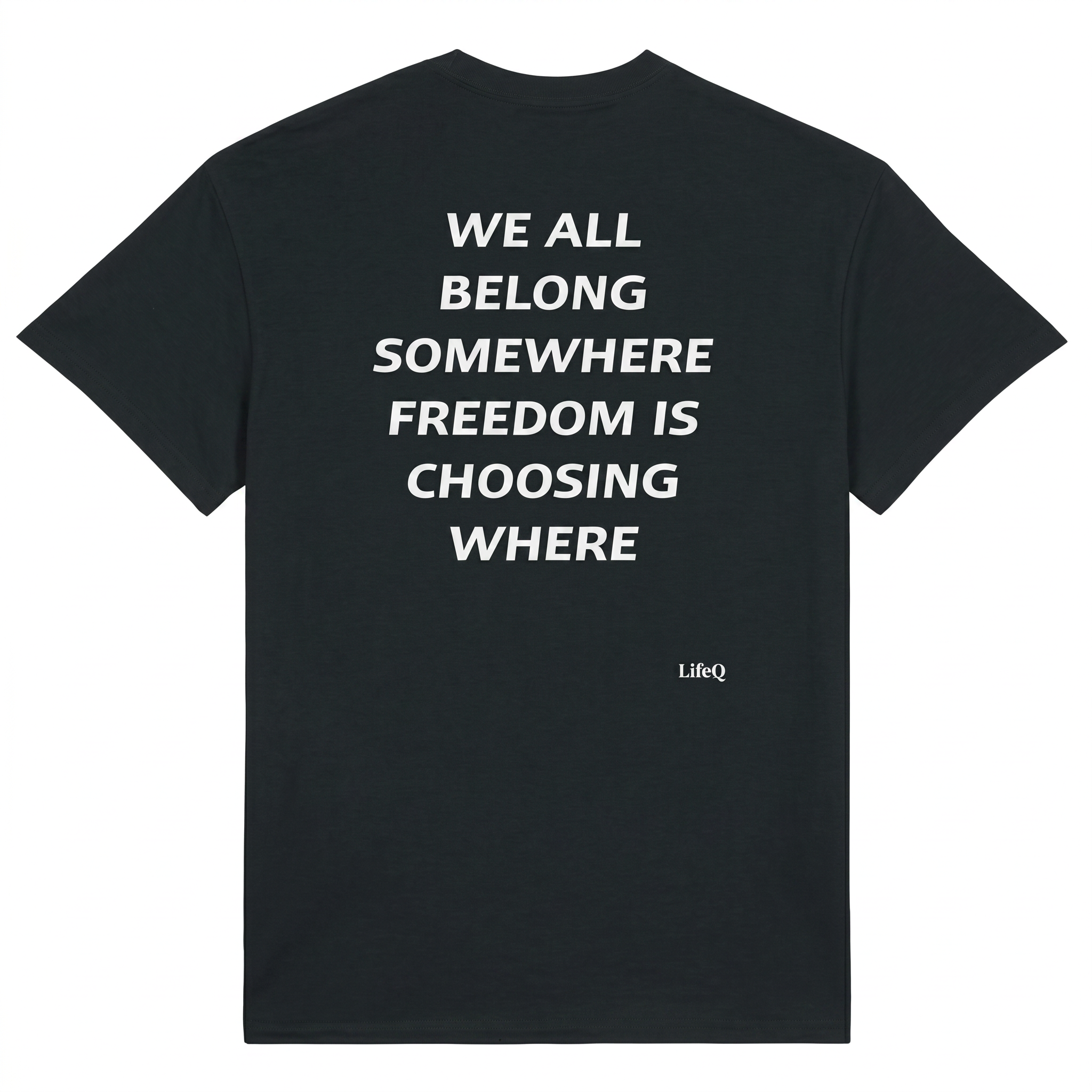 Black T-Shirt LifeQ